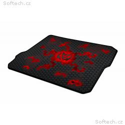 C-TECH ANTHEA, herní podložka, obšité okraje, červ