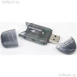 GEMBIRD Čtečka karet mini ALL IN 1, FD2-SD-1