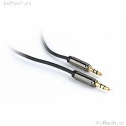 CABLEXPERT přípojný jack 3,5mm M, M, pozla., 1,8m
