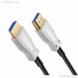 PremiumCord optický fiber HDMI High Speed with Eth