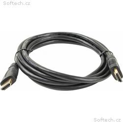 PremiumCord HDMI High Speed + Ethernet kabel, zlac