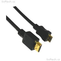 PremiumCord Kabel HDMI A - HDMI mini C, 2m