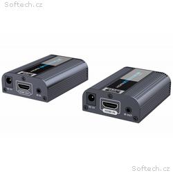 PremiumCord HDMI2.0 4Kx2K@60Hz extender na 60m pře