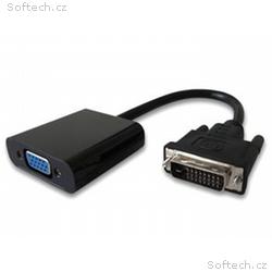 PremiumCord převodník DVI-D na VGA s krátkým kabel