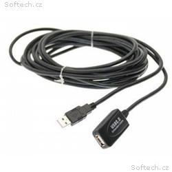 PremiumCord USB 2.0 repeater a prodlužovací kabel 