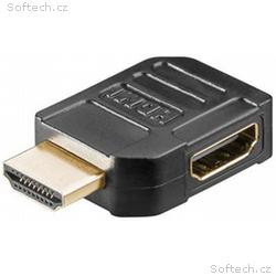 PremiumCord HDMI adapter19pin, F, M, 90° pravá