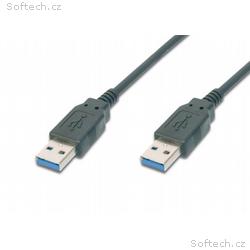 PremiumCord Kabel USB 3.0, Super-speed 5Gbps, A-A,