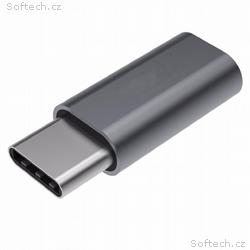 PremiumCord adaptér USB-C - microUSB 2.0, Female