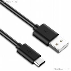 PremiumCord Kabel USB-C, M - USB 2.0 A, M, rychlé 