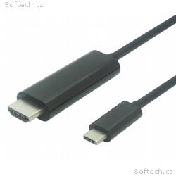 PremiumCord kabel USB-C - HDMI, 4k@60Hz, 1,8m