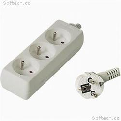 Prodlužovací přívod 230V, 7m, 3 zásuvky
