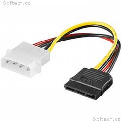 PremiumCord Napájecí kabel k HDD Serial ATA