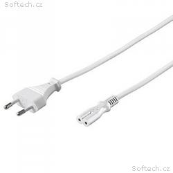 PremiumCord napájecí kabel pro notebooky 2-pólový,