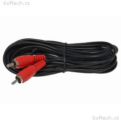 PremiumCord Kabel 1x CINCH-1x CINCH M, M 5m