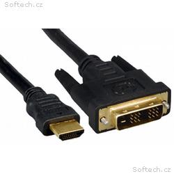 PremiumCord Kabel HDMI A - DVI-D M, M 1m