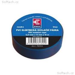 Emos Izolační páska PVC 15, 10 modrá