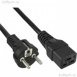 PremiumCord Kabel síťový k počítači 230V 16A 3m IE