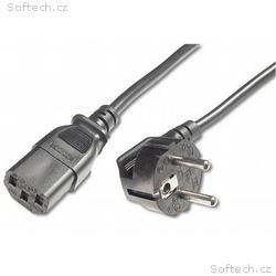 PremiumCord napájecí kabel 240V, délka 1m CEE7 pra