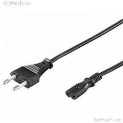PremiumCord Kabel síťový 230V k magnetofonu 5m