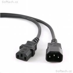 Kabel C-TECH síťový, prodlužovací, 1,8m VDE 220, 2