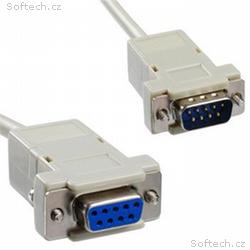 PremiumCord Prodlužovací kabel-myš 9pin 2m rozebír