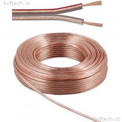 PremiumCord kabel pro repro CU, 2x2,5mm 10m