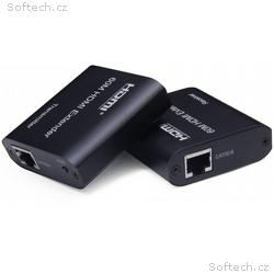PremiumCord HDMI extender na 60m FULL HD 1080p pře