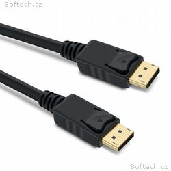 PremiumCord DisplayPort 1.4 přípojný kabel M, M, z