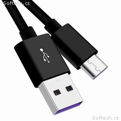 PremiumCord Kabel USB 3.1 C, M - USB 2.0 A, M, Sup