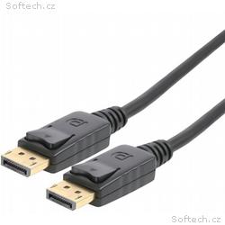 PremiumCord DisplayPort 2.0 přípojný kabel M, M, z