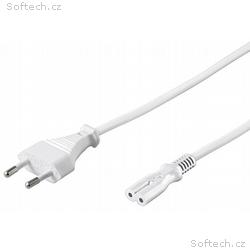 PremiumCord kabel k magnetofonu 2m, bílý