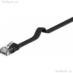 PremiumCord Plochý patch kabel UTP RJ45-RJ45 CAT6 