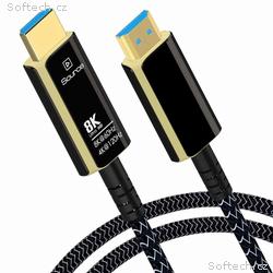 PremiumCord Ultra High Speed HDMI 2.1 optický fibe