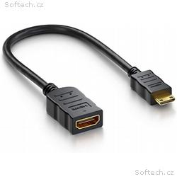PremiumCord Flexi adaptér HDMI Typ A samice - mini