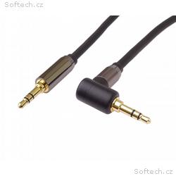 PremiumCord HQ stíněný kabel stereo Jack 3.5mm - J