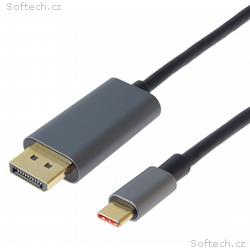 PremiumCord kabel USB-C na DisplayPort DP1.4 8K@60