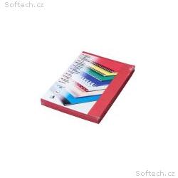 Kartonové desky Delta A4, 250g, červená
