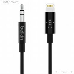 BELKIN Lightning to 3,5mm M, M, 90cm, černý