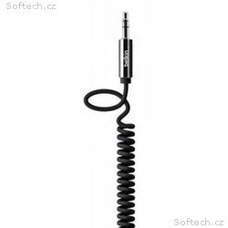 BELKIN MixIt AUX kabel kroucený, 1.8m, černý