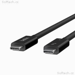 Thunderbolt 4 C-C kabel 2m, černý