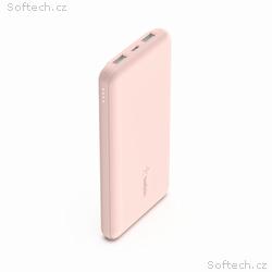 Belkin USB-C PowerBanka, 10000mAh, růžová