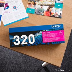 Brother TN-320M, toner magenta, 1 500 str.