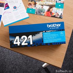 Brother TN-421C, toner cyan, 1 800 str.