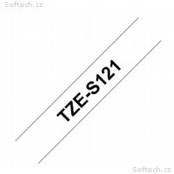 TZE-S121 průsvitná, černá, 9mm