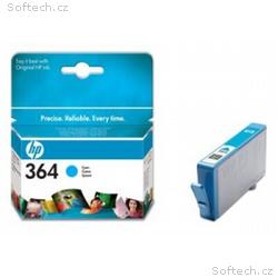HP 364 Cyan Ink Cart, 3 ml, CB318EE (300 pages)