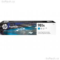 HP 981A - azurová inkoustová kazeta, J3M68A