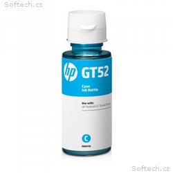 HP GT52 - azurová lahvička s inkoustem