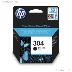 HP 304 Black Original Ink Cartridge, N9K06AE