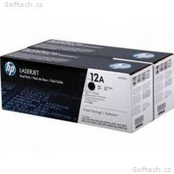 HP tisková kazeta černá,2-pack Q2612AD