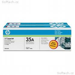 HP tisková kazeta černá 2-pack, CB435AD